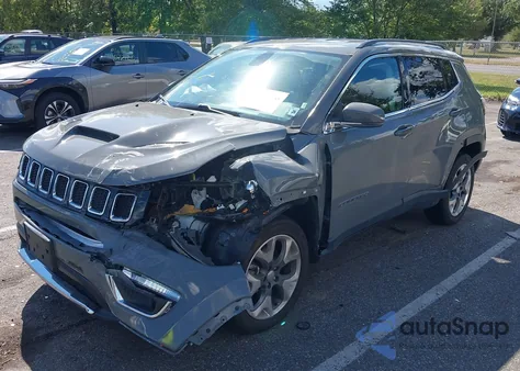 2021 Jeep Compass Limited 4X4 from USA, damaged, VIN 3C4NJDCB3MT553323